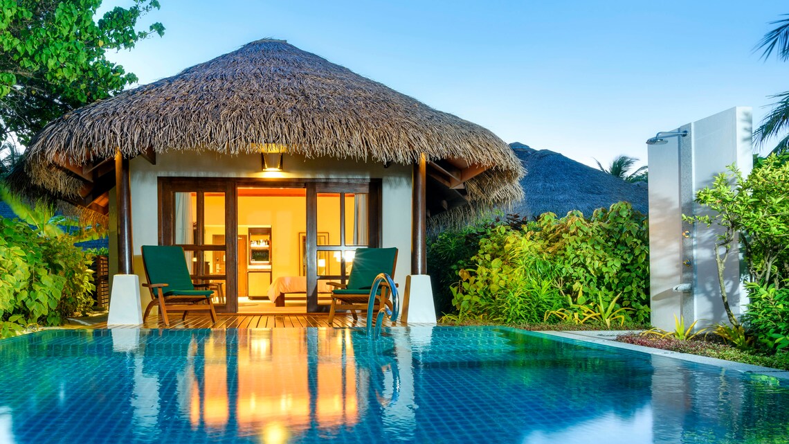 Cottage with Pool at Sheraton Maldives Full Moon Resort & Spa thumbnail 7